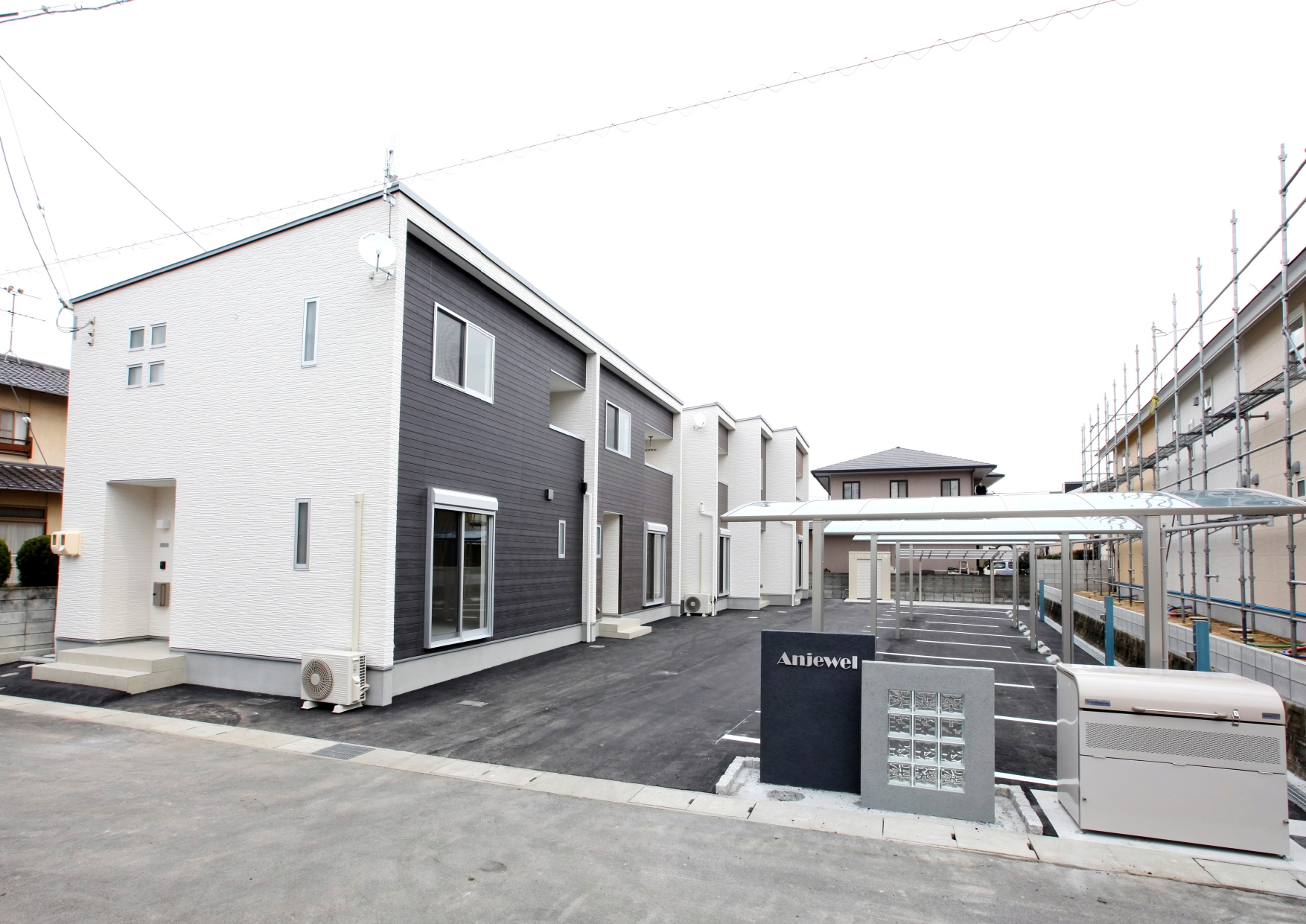 福島661-4 外観写真(新築当時)西側 画像